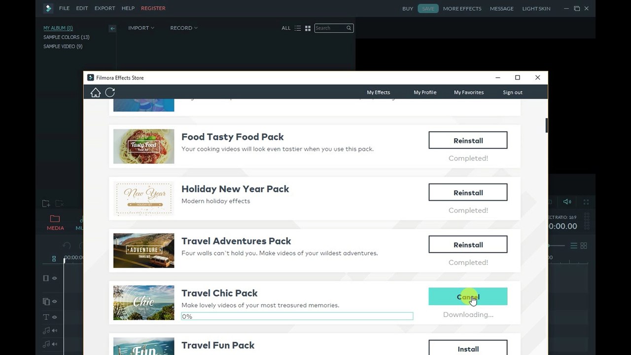 wondershare Filmora Free Packs | How to get Filmora Free Plugins | how to get Filmora free Packs.