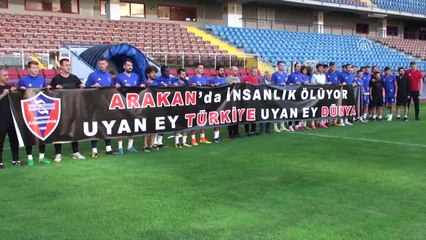Kardemir Karabükspor'dan Arakanlı Müslümanlara Destek