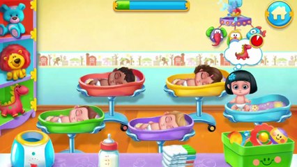 Baby Care Cartoon. Crazy Nursery. Daddy s Little Helper. Learning Video Game Cartoon for Kids