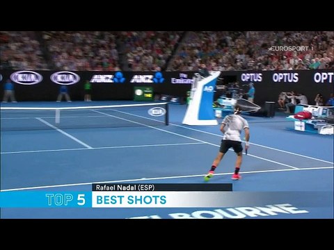 Tennis Top 5 Best Shots of Rafael Nadal