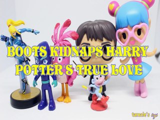 BOOTS KIDNAPS HARRY POTTER'S TRUE LOVE ZERO SUIT SAMUS NIGHT NINJA STELLA BARBIE VIDEO GAME HERO  Toys BABY Videos, DORA