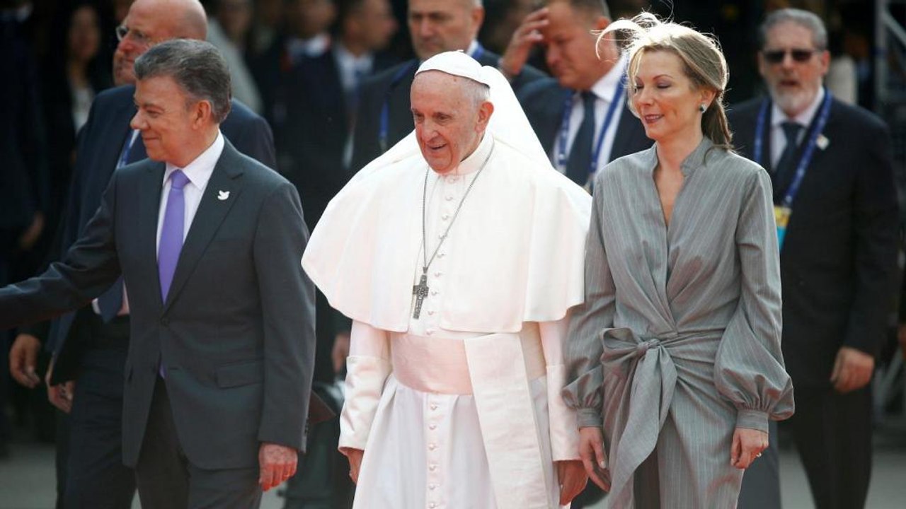 Papst lobt Kolumbiens Friedensprozess