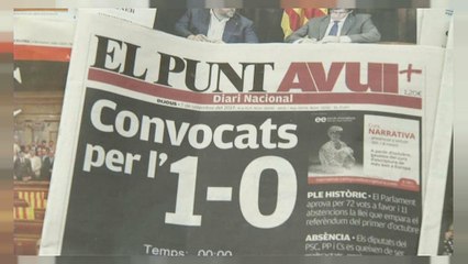 Spain reacts to planned Catalonia referendum