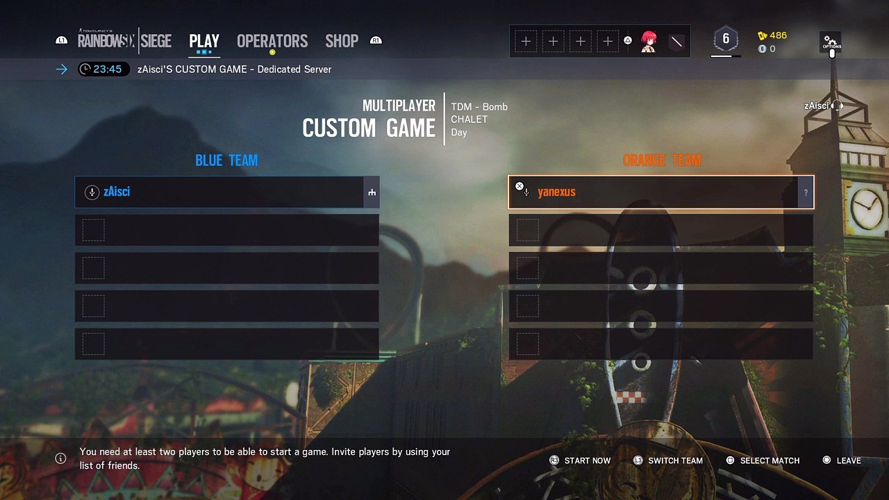 R6S GB No Show