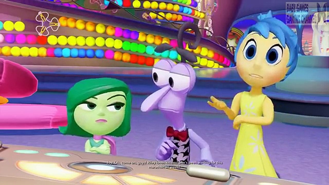 Disney Infinity 3.0 - The Movie (Inside Out Playset) - All Cutscenes & Boss