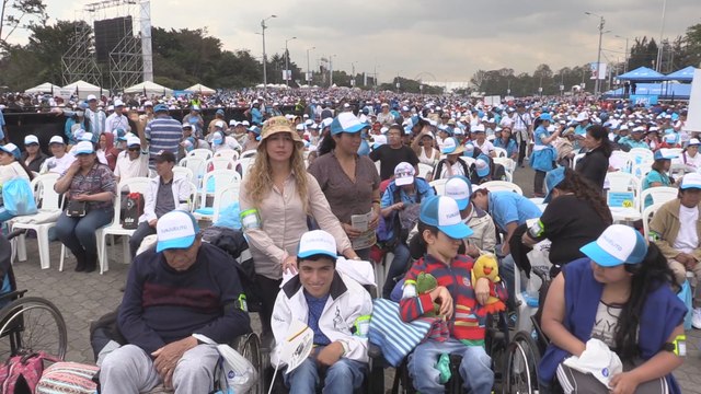 Militares heridos en conflicto armado colombiano esperan mensaje de reconciliación del papa