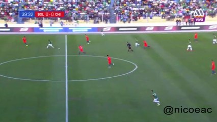 Chile - Ocasión más clara vs Bolivia [Clasificatorias Rusia 2018]