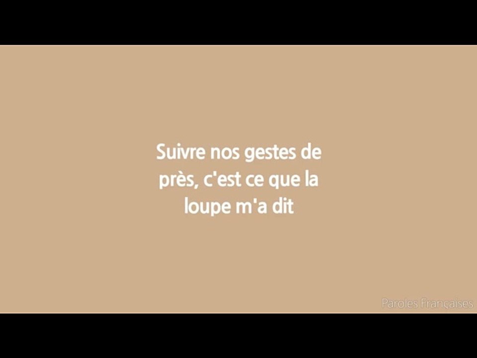 Franglish - Terrain Miné (Paroles⁄Lyrics)