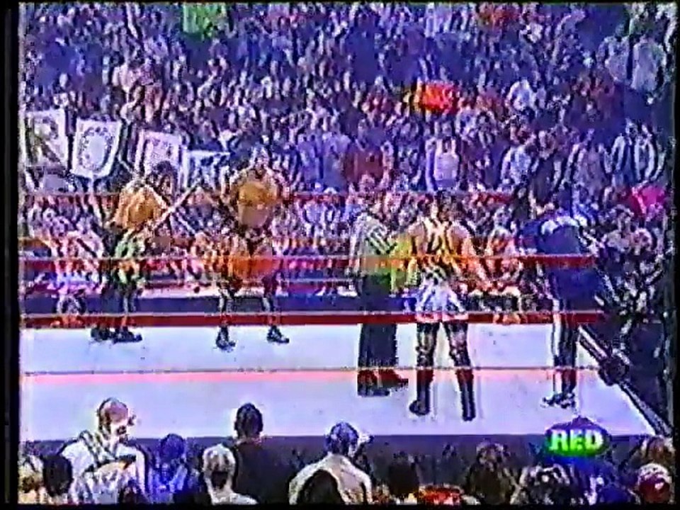 81-WWF-Raw2001- Stone Cold Vs Angle Titulo WWF
