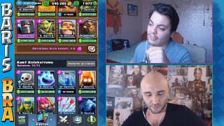 KİM DAHA PRO RANDOM AYNI DESTE (intro) W/Oyun Gemisi Clash Royale