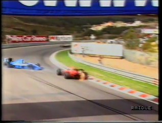 Gran Premio del Portogallo 1990: Incidente di Alliot con Mansell