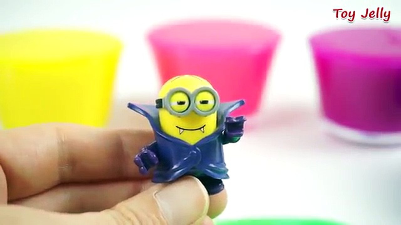 Bebé do colores muñeca familia dedo hielo Aprender vivero pintar jugar arco iris rimas canción con doh