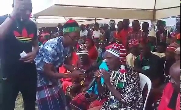 Biafra: IPOB leader Mazi Nnamdi Kanu visit to Ohafia on 7th Sept.2017