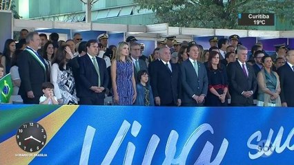 Temer participa de comemoração de 7 de setembro em Brasília