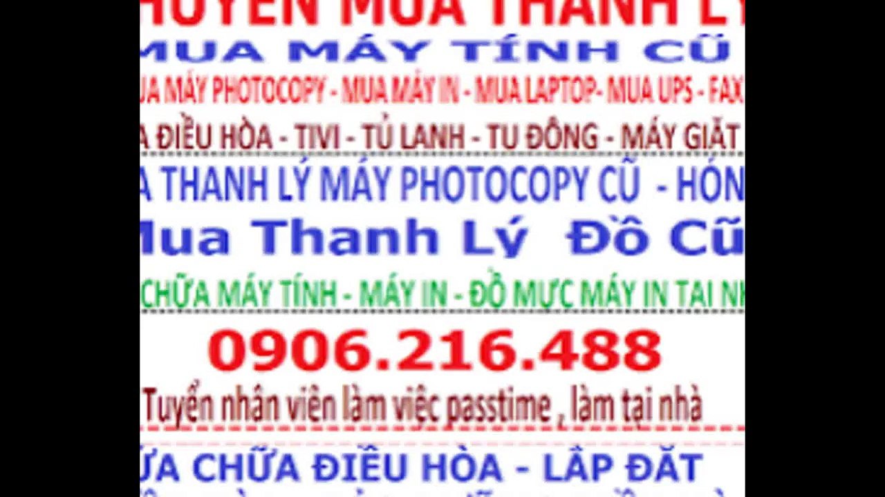 MUA THANH LY DIEU HOA,may giat ,tu lanh - Mua thanh ly may tinh , may in , may photocopy , do cu (7)