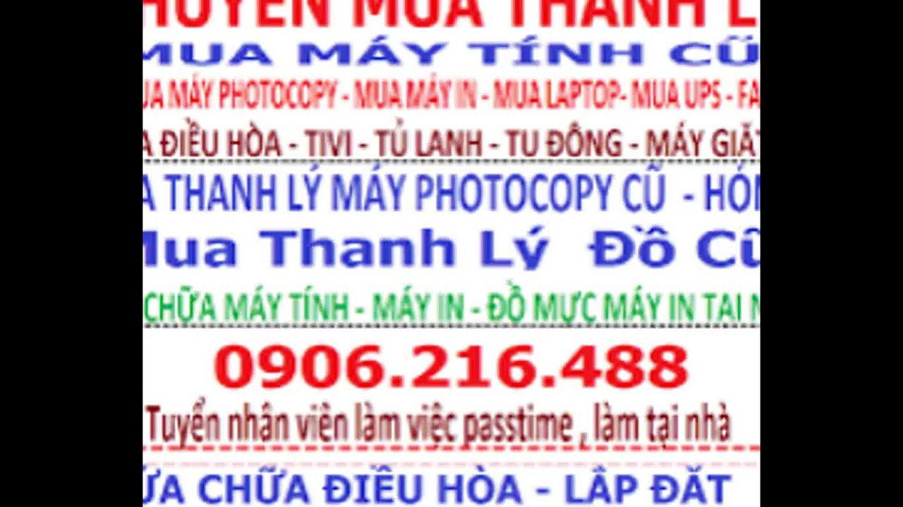 MUA THANH LY DIEU HOA,may giat ,tu lanh - Mua thanh ly may tinh , may in , may photocopy , do cu (10)