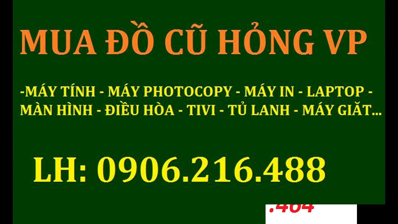 Chuyên mua máy in , máy tính , máy photocopy ,laptop , ups , màn hình , máy đêm tiền , đồ cũ , (8)
