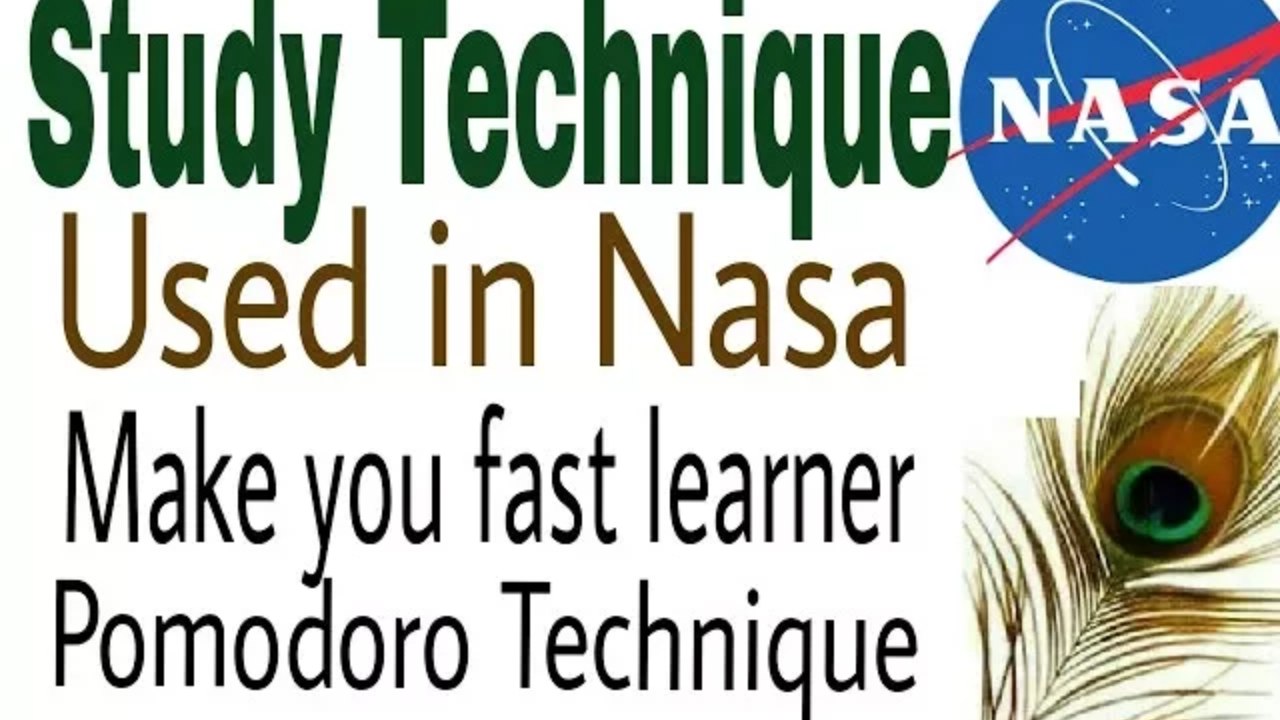 Study technique used in Nasa __ Best Technique to study like topper __ pomodoro