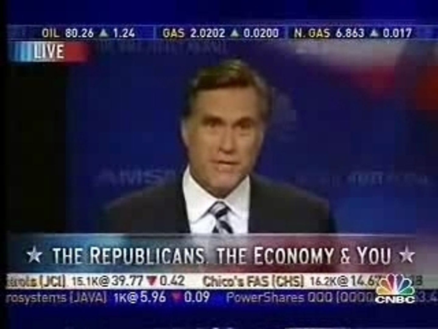 ⁣Gov. Romney On Free Trade