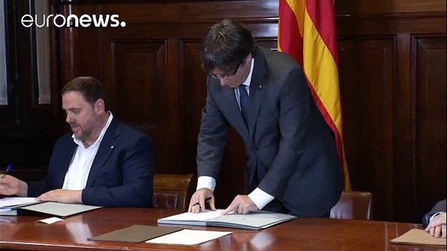 Spain challenges Catalonia independence referendum in constitutional court