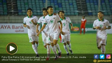 Indonesia Hancurkan Filipina 9-0 dalam Pertandingan Piala AFF B-18