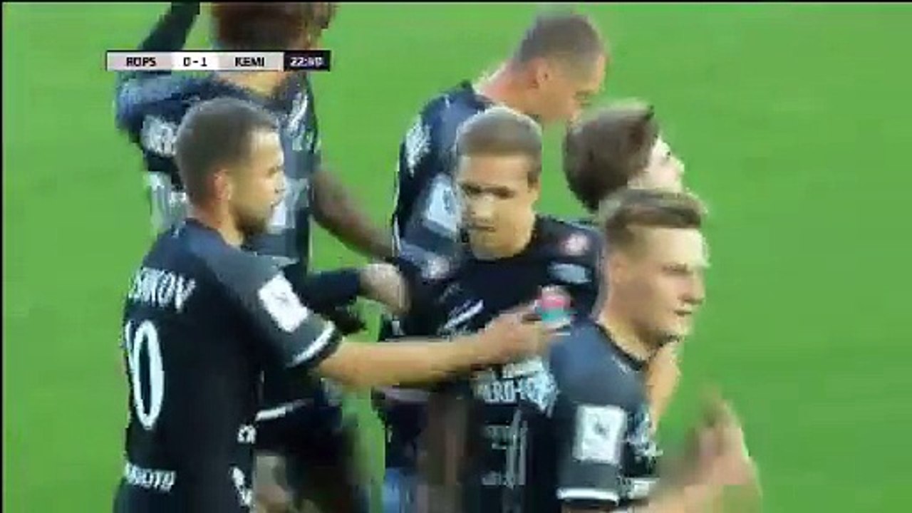 0-1 Henri Louste Goal Finland  Veikkausliiga - 07.09.2017 RoPS Rovaniemi 0-1 PS Kemi