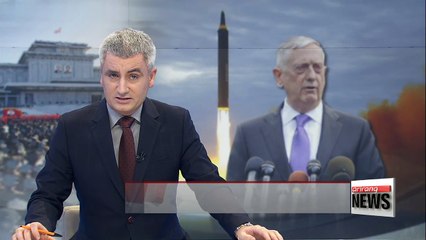 South Korea won't be facing North Korean nuclear, missile threat alone: Mattis