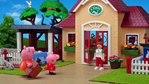 Peppa Pig Bombera Rescata a Gatita en la Casa del Árbol - Vídeos de Juguetes Peppa Pig en