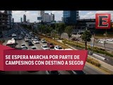 Reporte vial de las principales calles del Valle de México