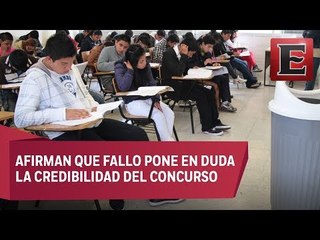 Diputados piden esclarecer error en examen de ingreso a bachillerato