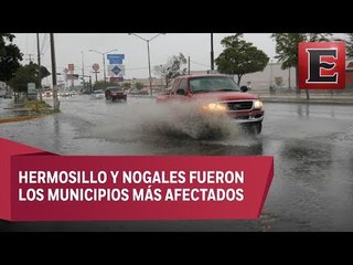 Sonora pide declaratoria de emergencia por lluvias