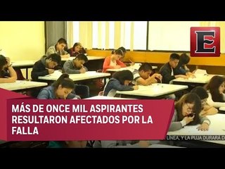 Comipems reconoce falla en examen de ingreso a la UNAM