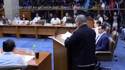 Faeldon gives waiver allowing Senate to look into his bank accounts