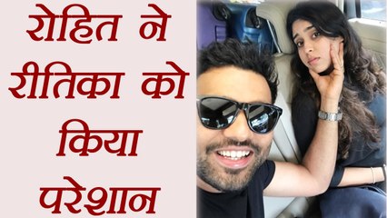 Rohit Sharma awaken Ritika from sleep to click selfie, watch here | वनइंडिया हिंदी