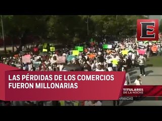 Marchas desquician la Ciudad de México