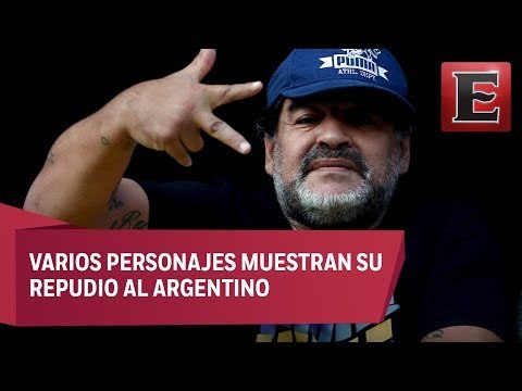 Critican a Maradona por su apoyo Nicolás Maduro
