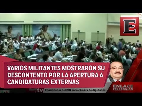 Jorge Carlos Marín y las resoluciones en la Asamblea Nacional del PRI