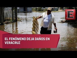 Download Video: Saldo blanco en costas del Golfo de México tras paso de la tormenta Franklin