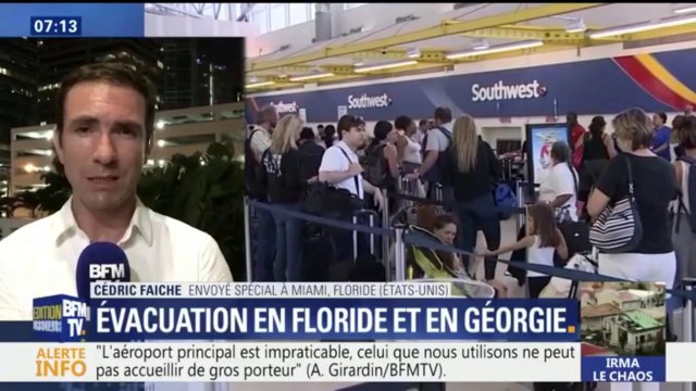L’ouragan Irma arrive désormais aux Bahamas et devrait frapper Miami dimanche