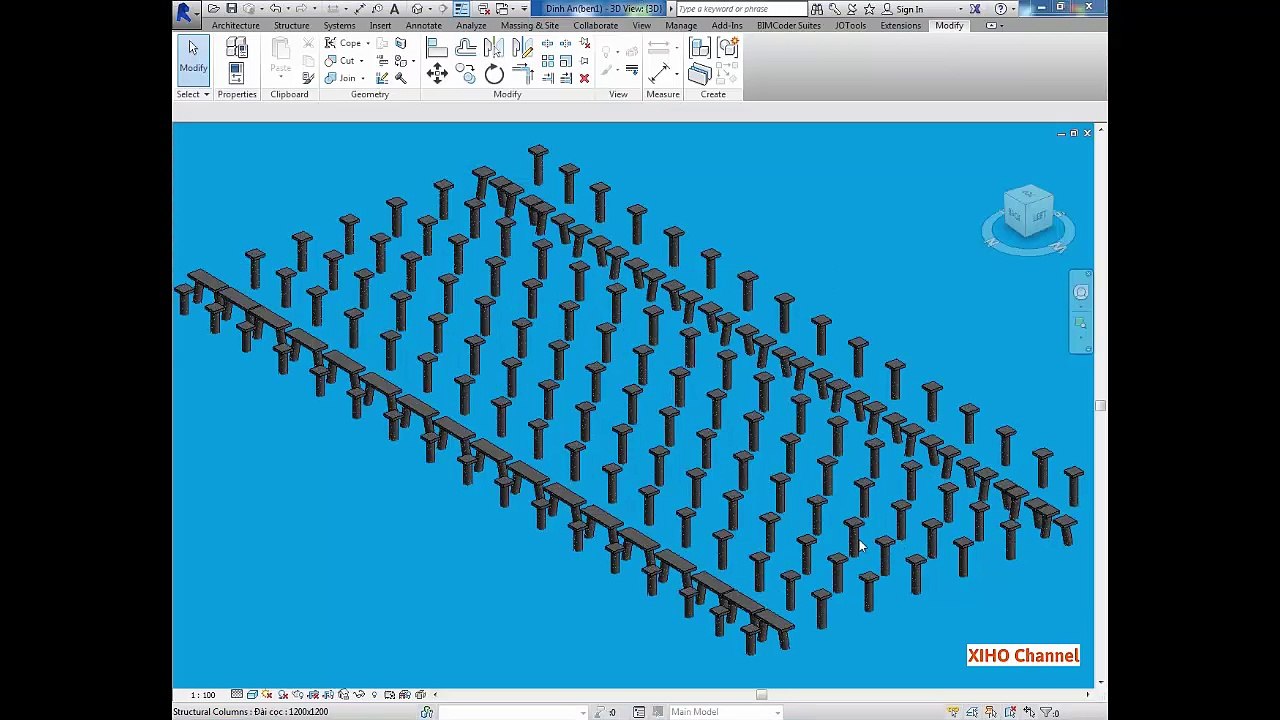 Tổng quan quá trình xây dựng công trình bến cảng trong Revit - BIM
