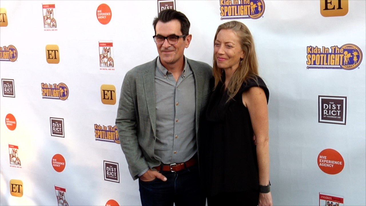 Ty Burrell and Holly Burrell "Kids In The Spotlight's Cocktails for a Cause" Charity Event