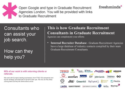 Find Your Dream Job With Graduate Recruitment Consultant London