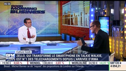 Anthony Morel: Zello, une application qui transforme le smartphone en talkie-walkie - 08/09