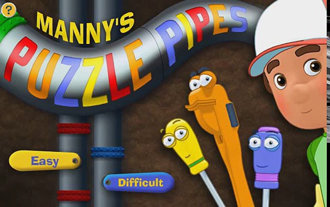 Handy Manny Mannys Puzzle Pipes - Disney Junior (kidz games)