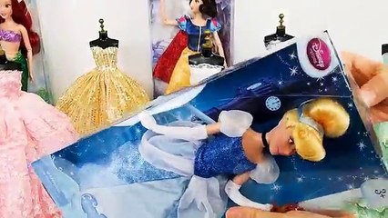 Download Video: Cendrillon Robes jasmin Princesse neige mariage blanc Disney belle ariel elsa barbie