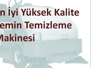 En İyi Yüksek Kalite Zemin Temizleme Makinesi