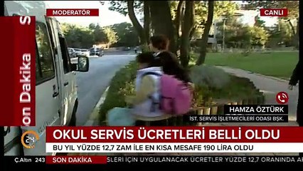 Okul servisi ücretleri belli oldu!