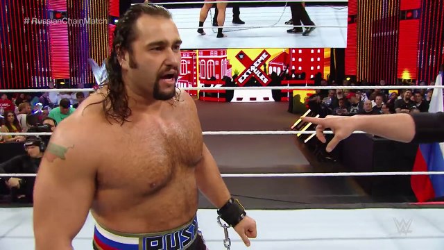 FULL MATCH - John Cena vs. Rusev: United States Title Russian Chain Match: Extreme Rules 2015