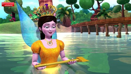 The Truthful Woodcutter | Hindi Stories for Kids | Infobells
