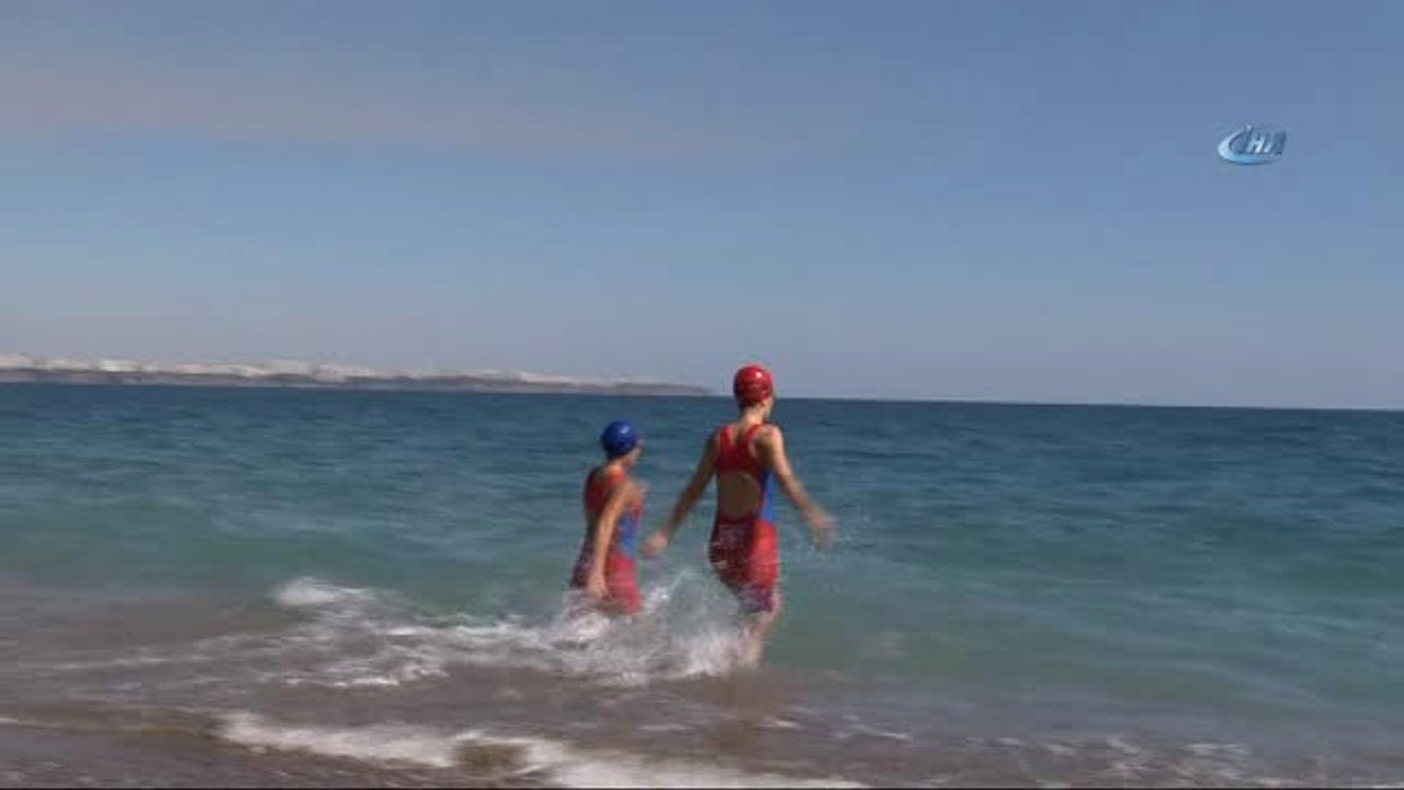 Analı-kızlı' Bel Fıtığından Triatlon Yarışına